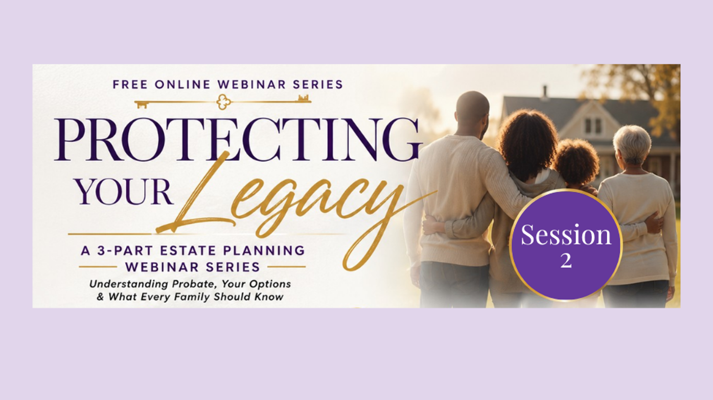 Protecting your legacy Session 2